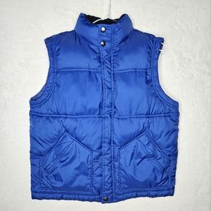 Gap Kids Blue Winter Vest Size L (10) Husky